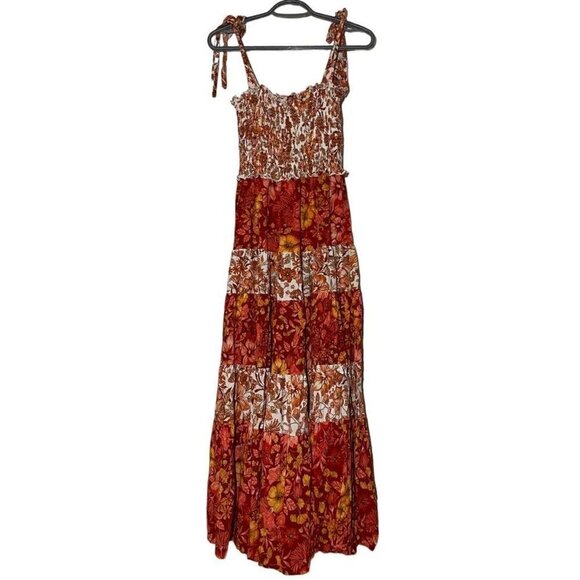 Abel The Label Sleeveless Boho Floral Maxi Dress size XS - Picture 3 of 7